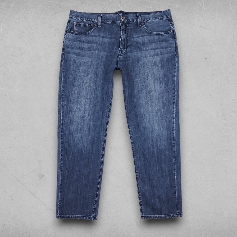 Lucky Brand Jeans Men 38x30 Blue 221 Original Straight Casual Streetwear Retro